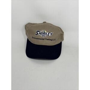 Shirley Environmental Testing Vintage Beige SnapBack Hat 90s